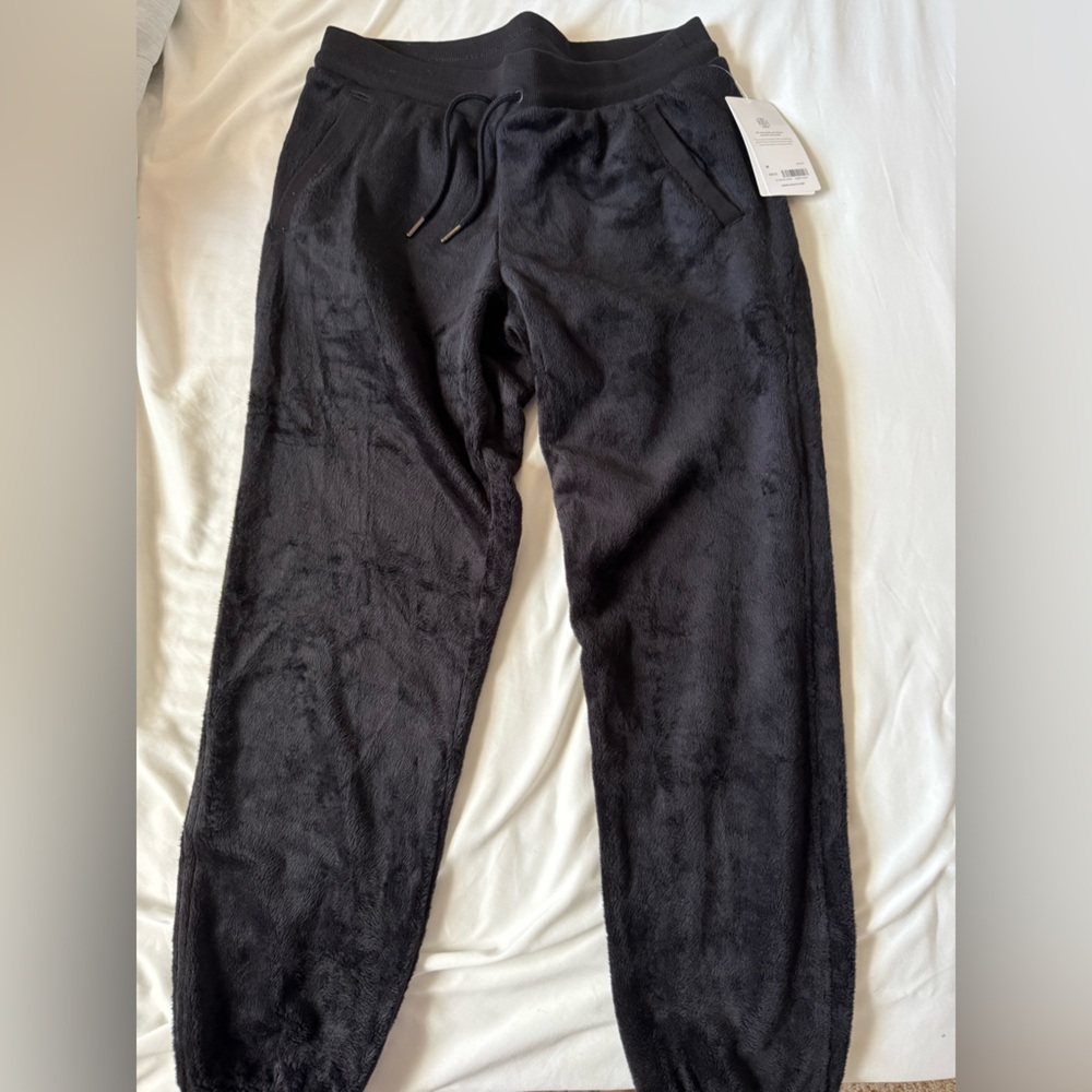 Athleta Charcoal Fleece Pants